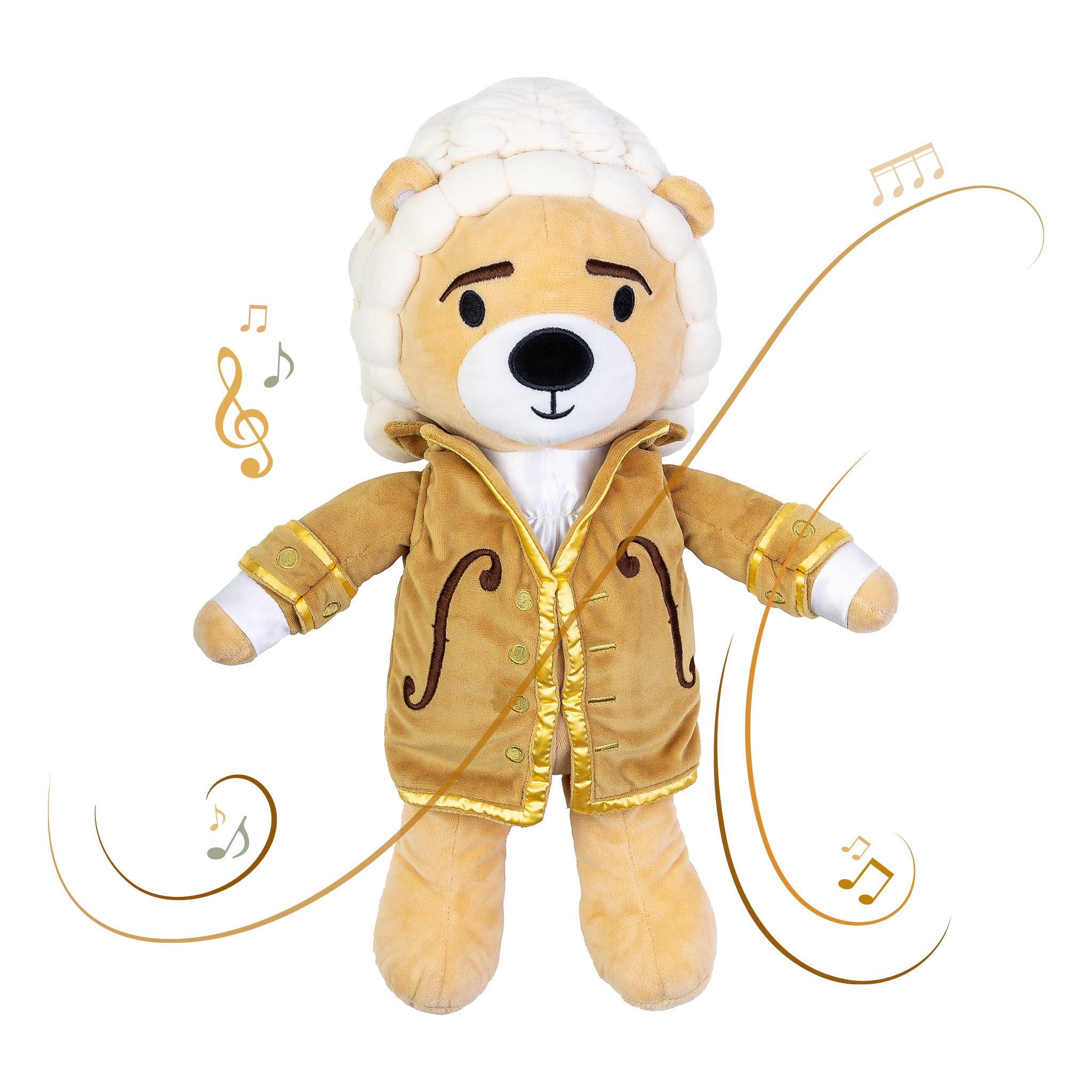 【美品】テディベアJohann Sebastian Bach バッハ 限定　希少 Teddy Bears: Johan Sebastian Bach Classical Music Toy - Virtuoso